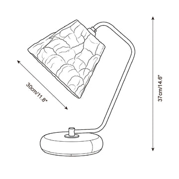 Bravella Table Lamp — Dimension drawings 1