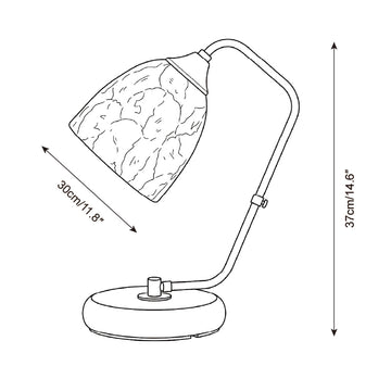 Bravella Table Lamp — Dimension drawings 2