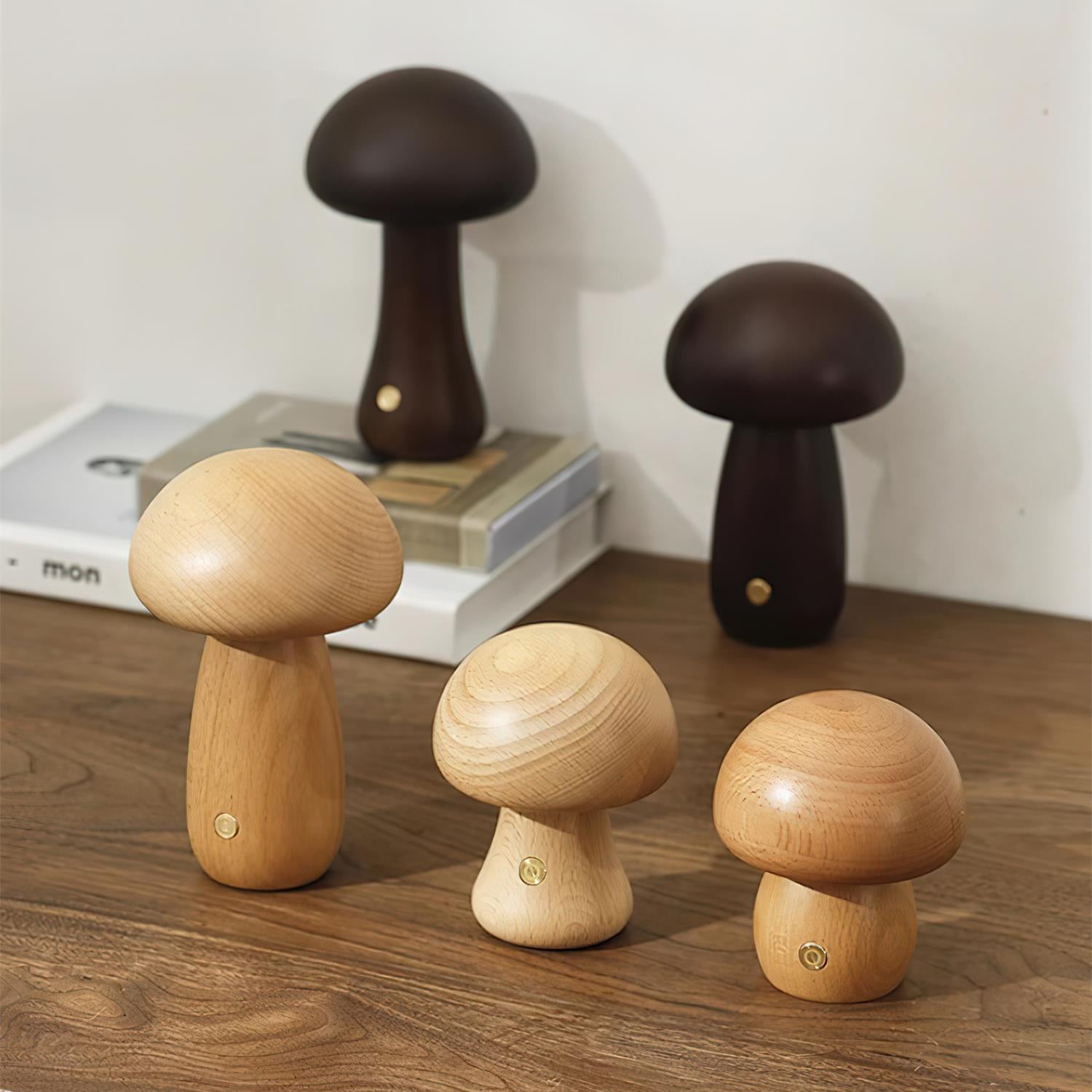 Versatile and Stylish: The Benefits of Wooden Mushroom Table Lamps