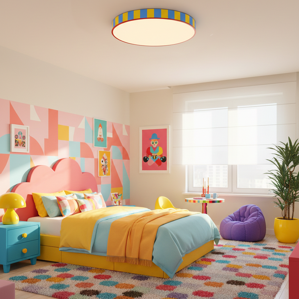 Dopamine Decor Ceiling Lights: 5 Colorful Flush Mounts to Brighten Your Home