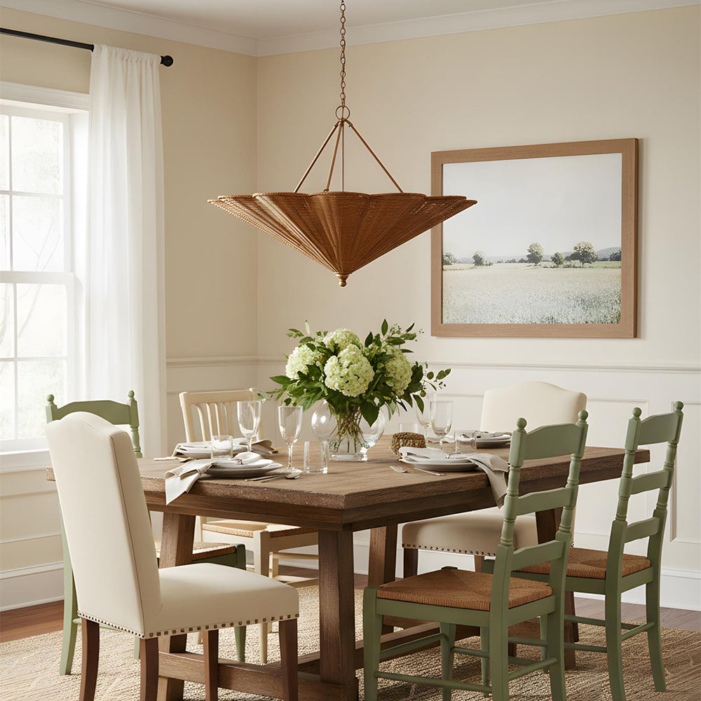 🌿 The Secret of Natural Light: Exploring the Beauty and Craftsmanship of Bamboo and Rattan Lamps