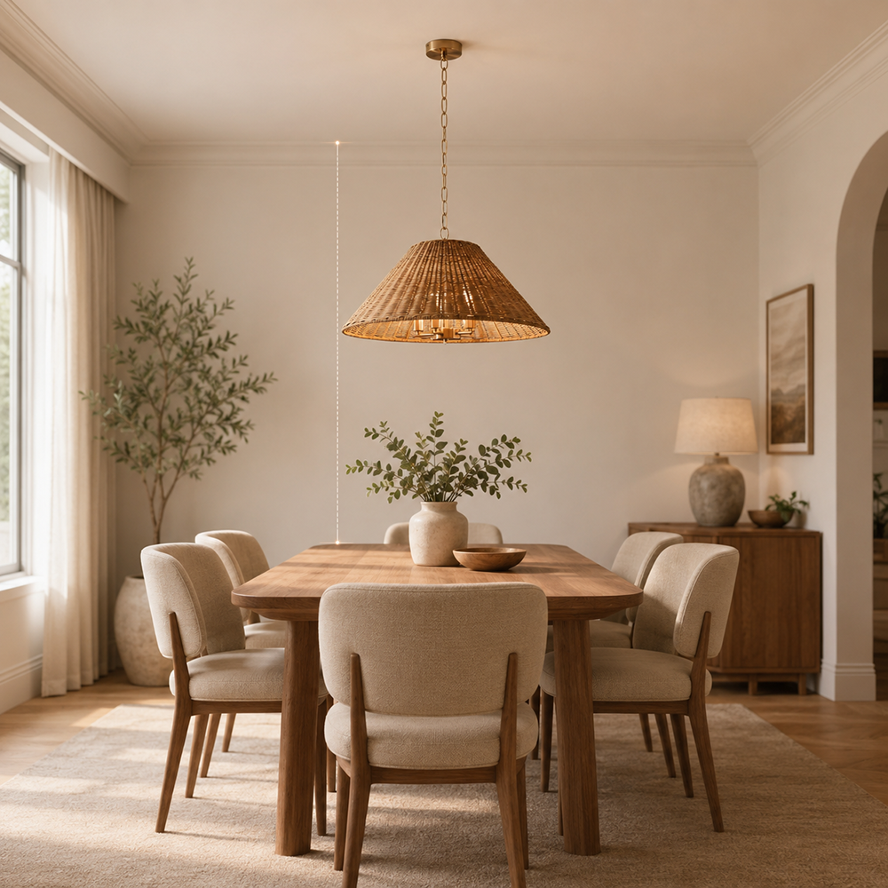 Pendant Cord Length Guide: How Much Drop Do You Need?