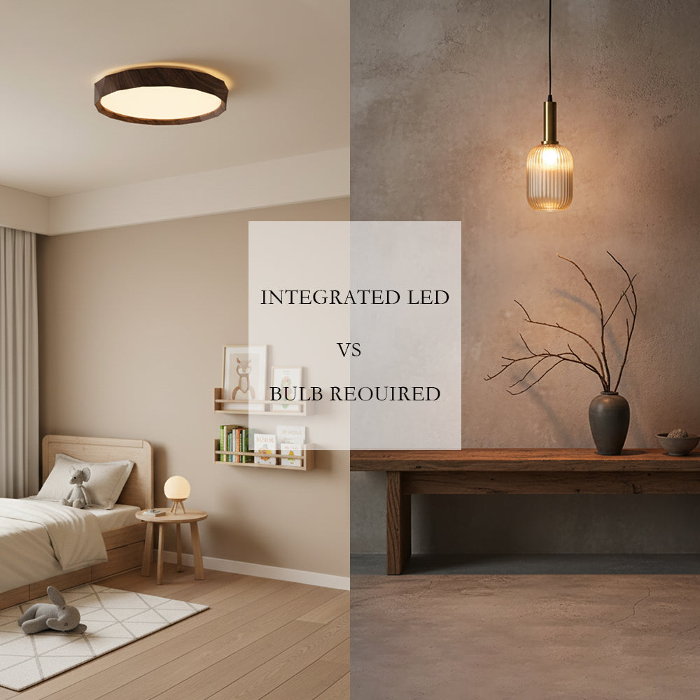 Integrated LED vs. Bulb-Required Lights: Pros, Lifespan & Maintenance 💡