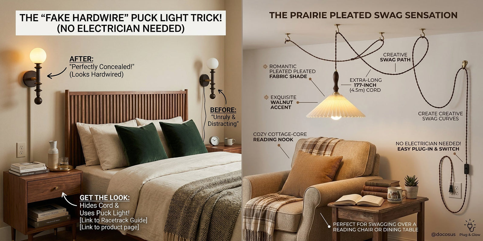 No Electrician Needed: 3 Genius Ways to Hide Lamp Cords Like a Pro