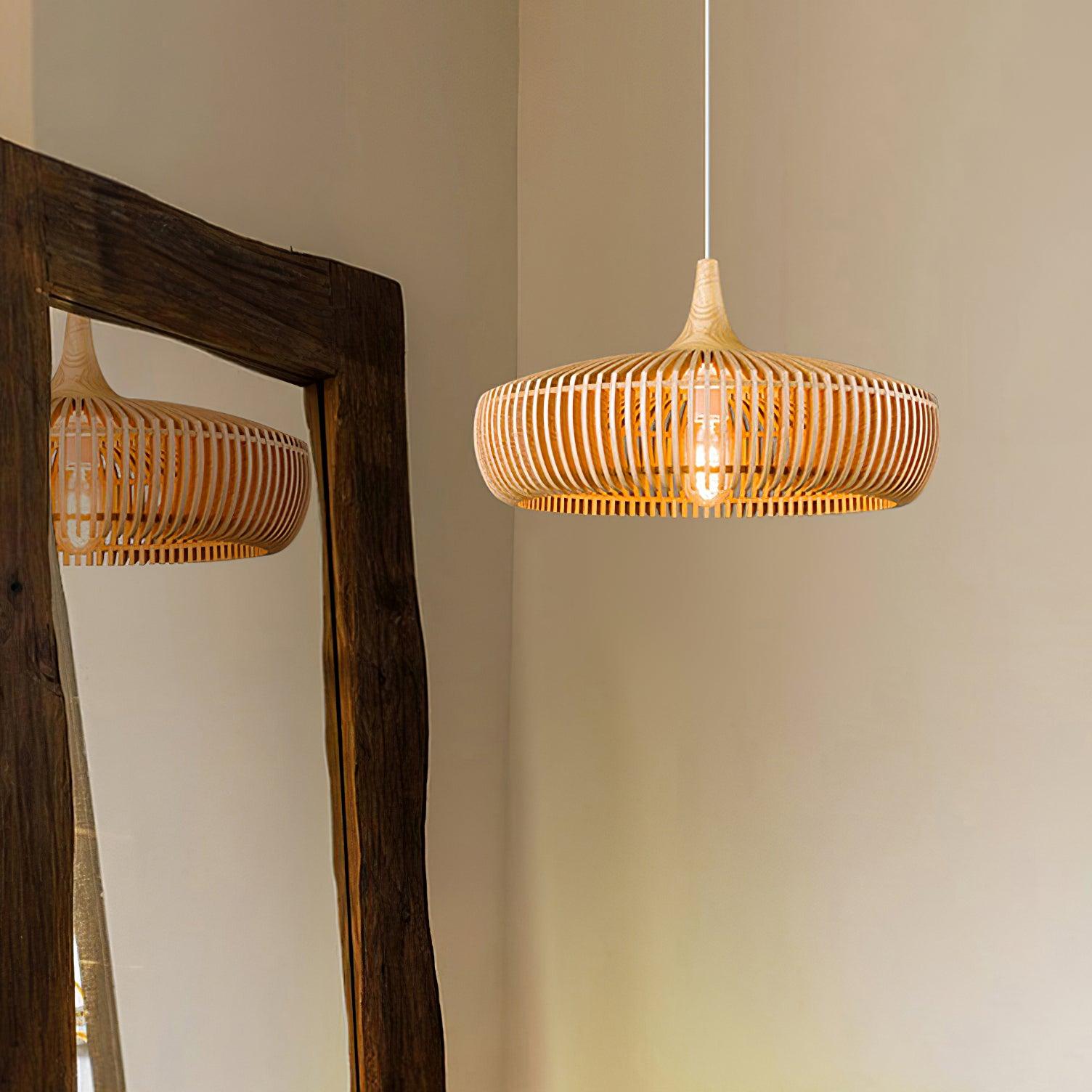 9 Eye-Catching Wooden Pendant Lamp Products to Elevate Your Home Decor - Docos