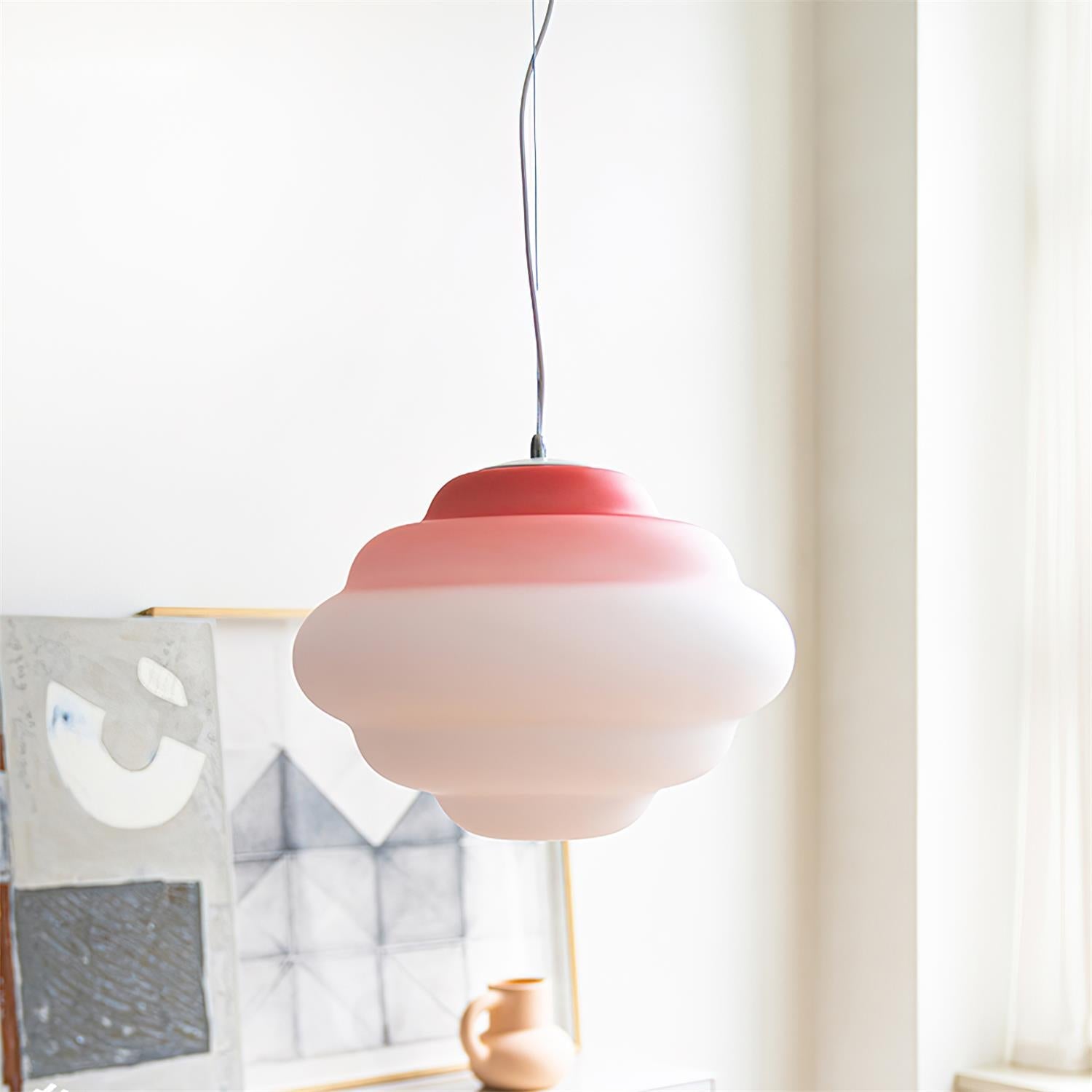 Colorful Striped Pendant Lamps: Playfulness and Style in Lighting
