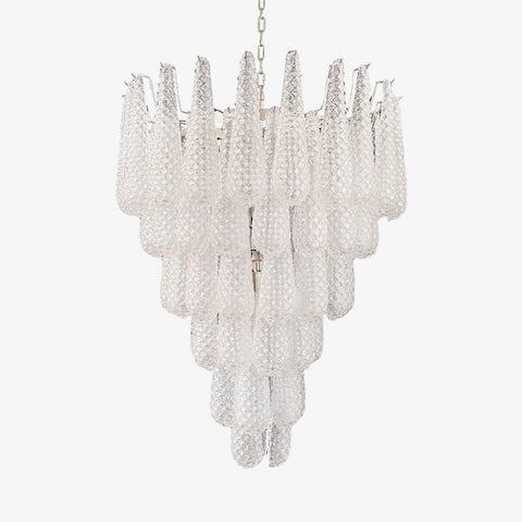 Glass Pinecone Chandelier