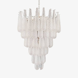 Glass Pinecone Chandelier