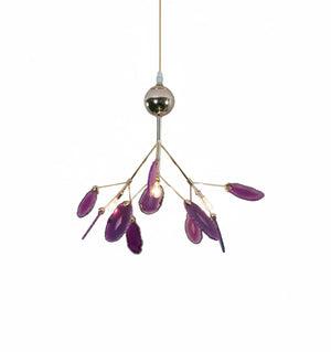 Agate Flake Chandelier