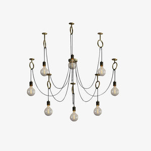 Industrial Spider Chandelier