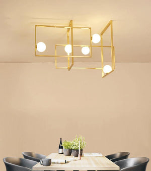 Mondrian Glass Ceiling Light
