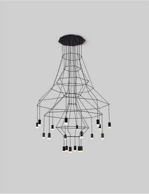 Lattice Chandelier