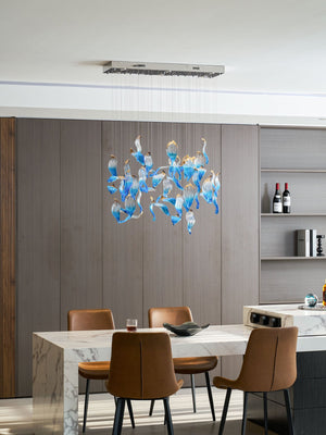 Ocean Drift Blown Glass Customize Chandelier