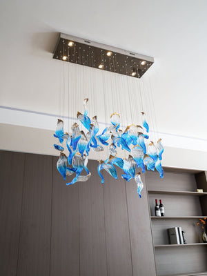 Ocean Drift Blown Glass Customize Chandelier