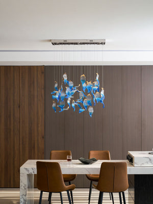 Ocean Drift Blown Glass Customize Chandelier