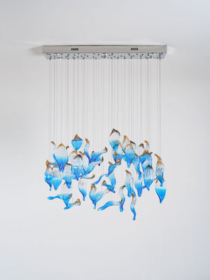 Ocean Drift Blown Glass Customize Chandelier
