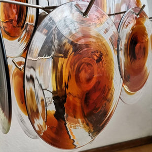 Vintage Murano-Style Glass Chandelier