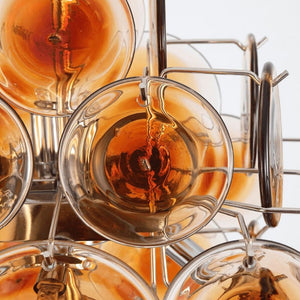 Vintage Murano-Style Glass Chandelier