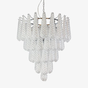 Glass Droplet Chandelier