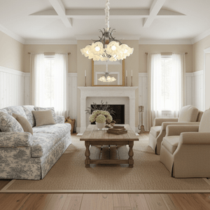 Lily of the Valley Flower Chandelier