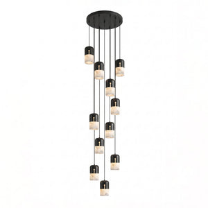 Duotone Capsule Alabaster Pendant Lamp