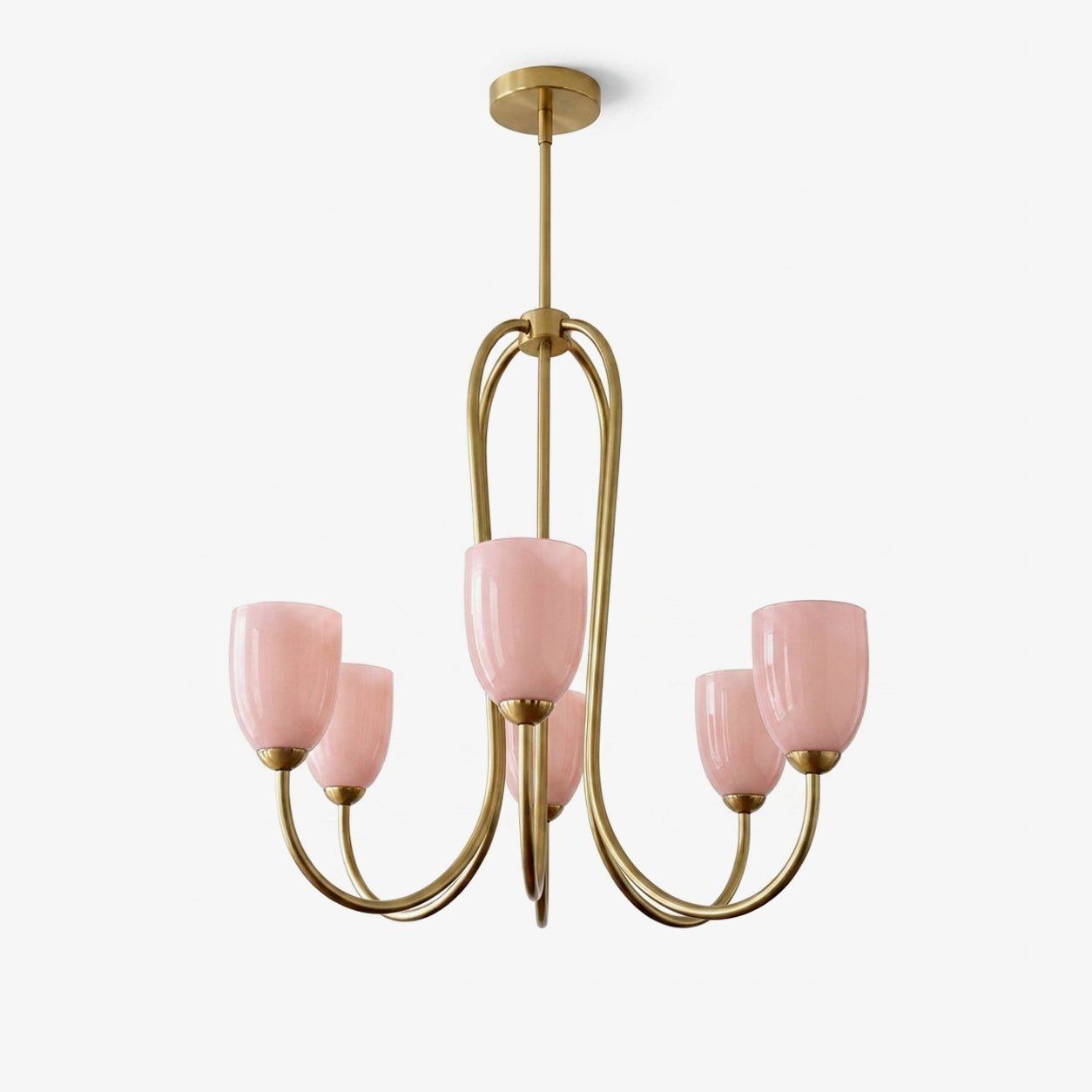 Tulip Gold Chandelier