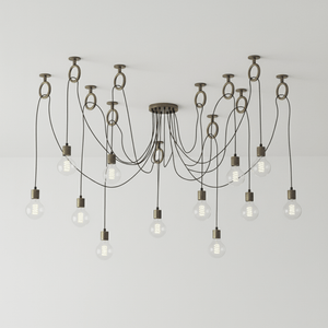 Industrial Spider Chandelier