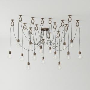Industrial Spider Chandelier