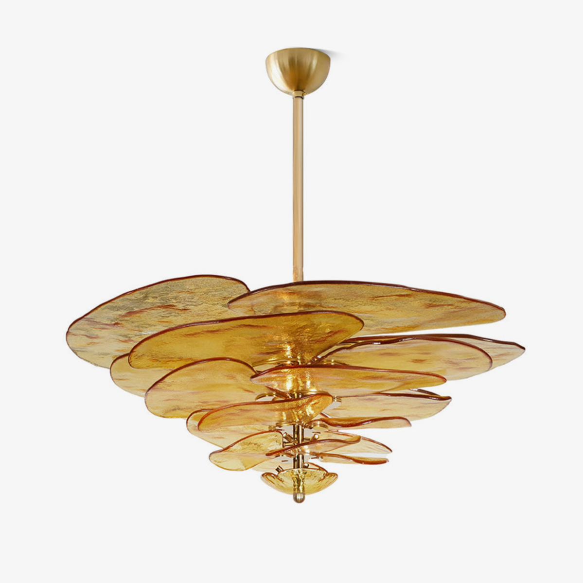 Lustre Petals Gold Murano