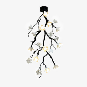 Large Long Branch Flower Chandelier