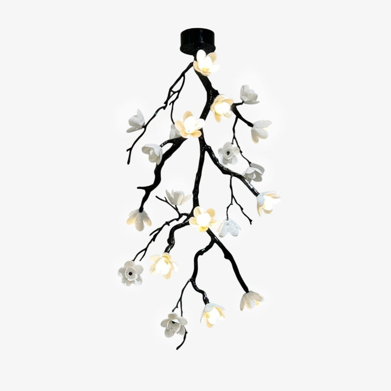 Large Long Branch Flower Chandelier – detail 20