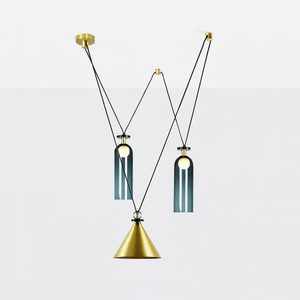 Geometric Shape Art Modern Chandelier