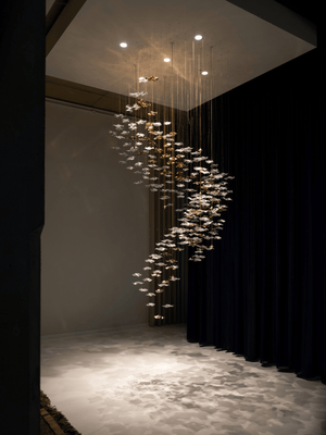 Tidal Art Glass Pendants Lamp