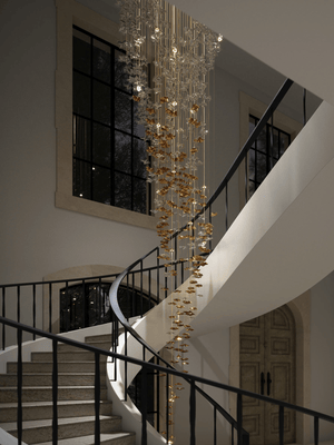 Tidal Art Glass Pendants Lamp