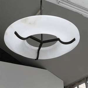 Carve Alabaster Pendant Light