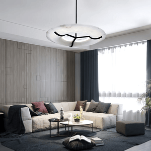 Carve Alabaster Pendant Light