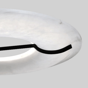 Carve Alabaster Pendant Light