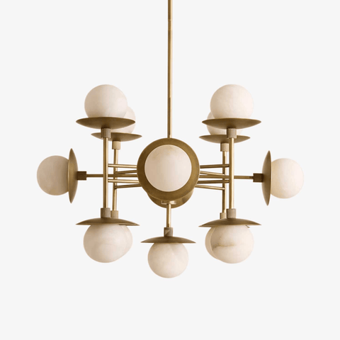 Lampadario Cara in Alabastro