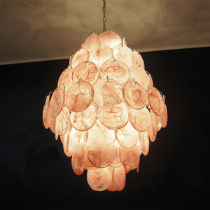 Rosa Glass Chandelier