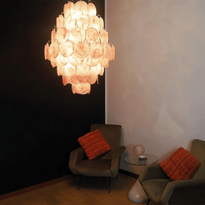 Rosa Glass Chandelier