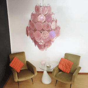 Rosa Glass Chandelier