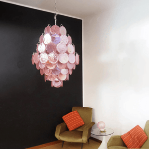 Rosa Glass Chandelier