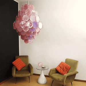 Rosa Glass Chandelier
