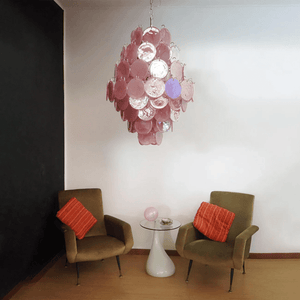 Rosa Glass Chandelier