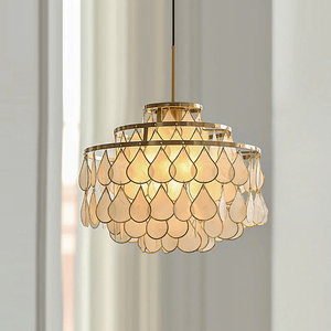 Teardrops Shell Chandelier