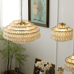 Teardrops Shell Chandelier
