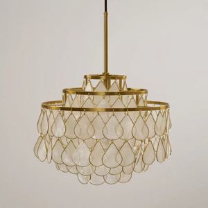 Teardrops Shell Chandelier