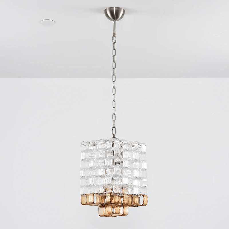 Glass Poliarte Interlocking Chandelier – detail 3