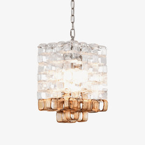 Glass Poliarte Interlocking Chandelier