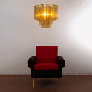 Glass Tubes Chandelier